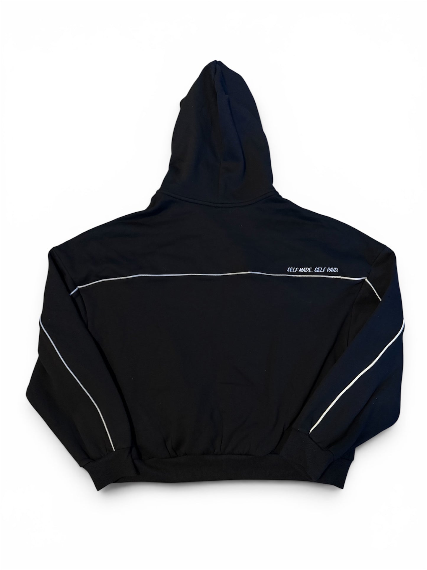 Embroidered Zip Up Hoodie
