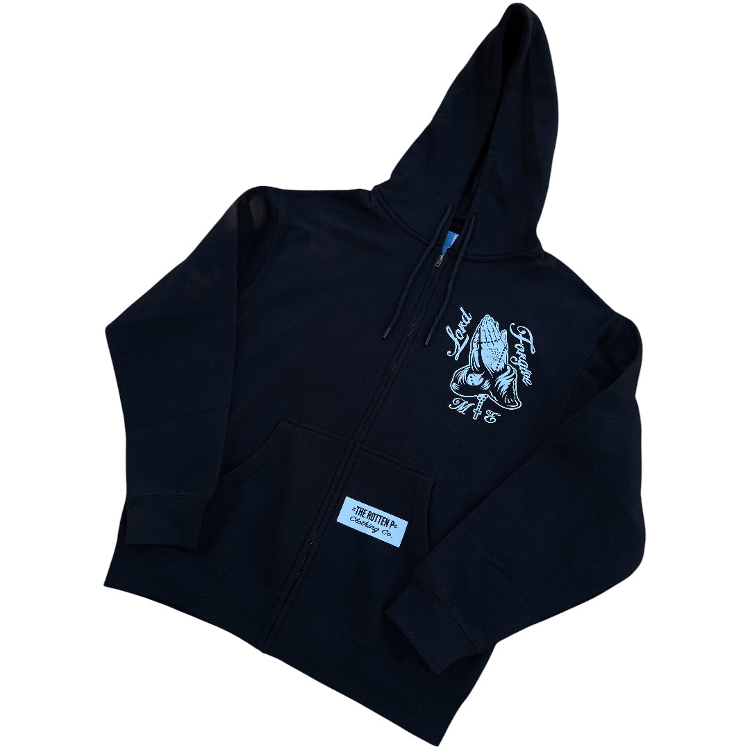 “Lord Forgive Me” Zip-Up Hoodie
