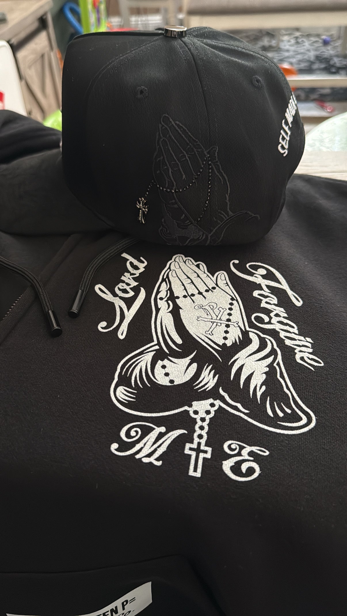 “Lord Forgive Me” Zip-Up Hoodie