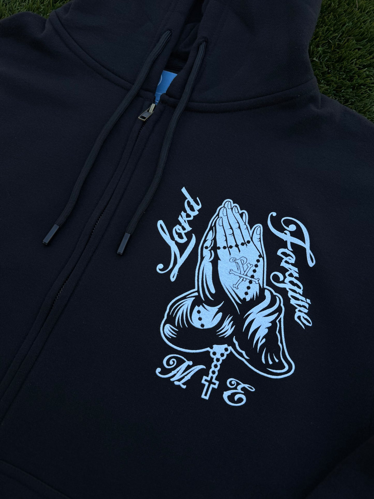 “Lord Forgive Me” Zip-Up Hoodie