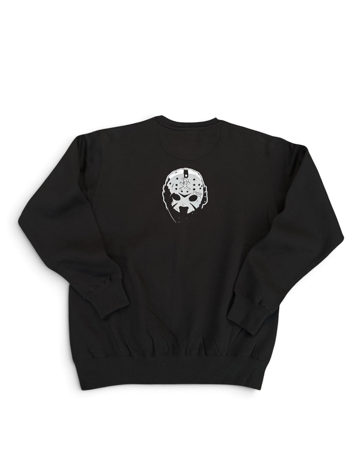 No Face-No Case Crewneck Sweater.
