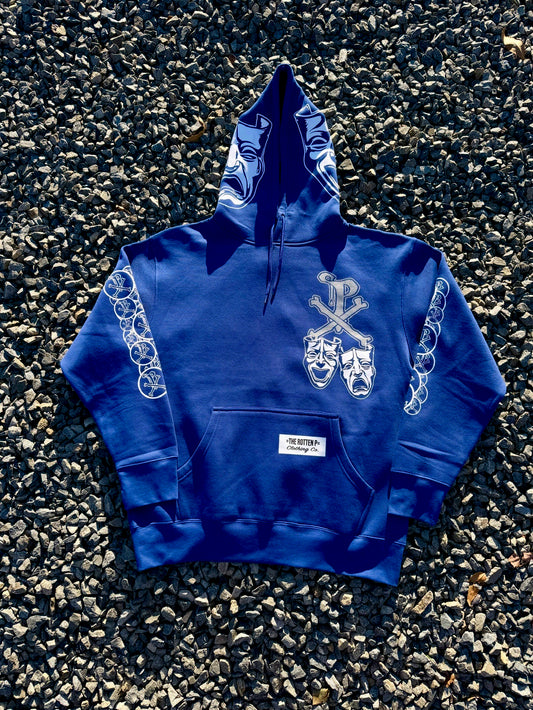 Dodger Blue “Smile Now-Rott Later” Hoodies