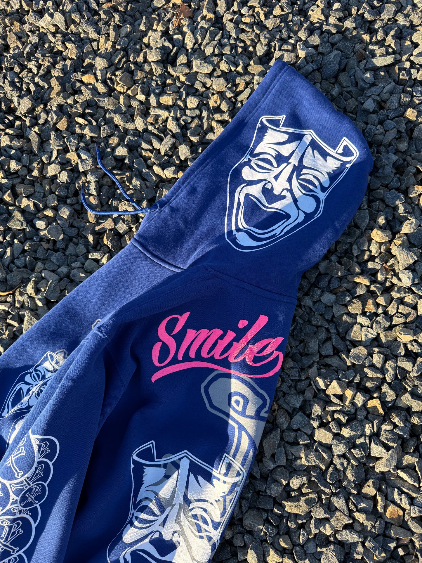 Dodger Blue “Smile Now-Rott Later” Hoodies